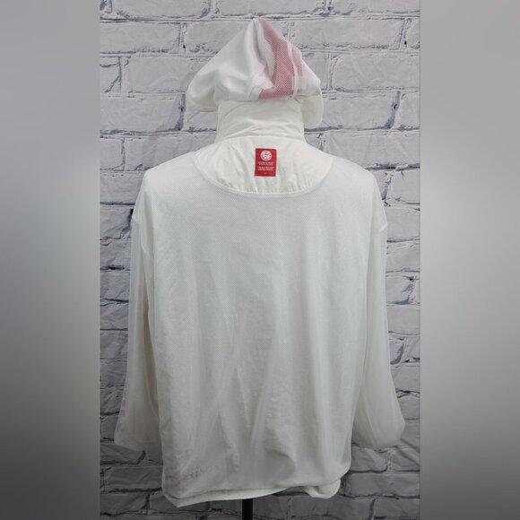 NWT Tim Hortons Run Club Windbreaker Jacket Hoodie Nylon Ripstop Men's Large - Picture 16 of 16